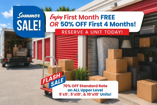 storage facility banner